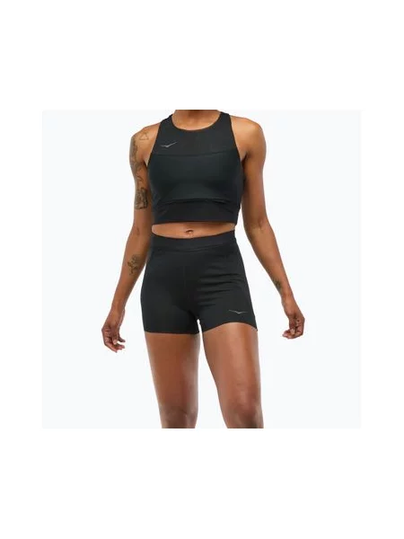 Бігові шорти HOKA Novafly 3" Knit чорні