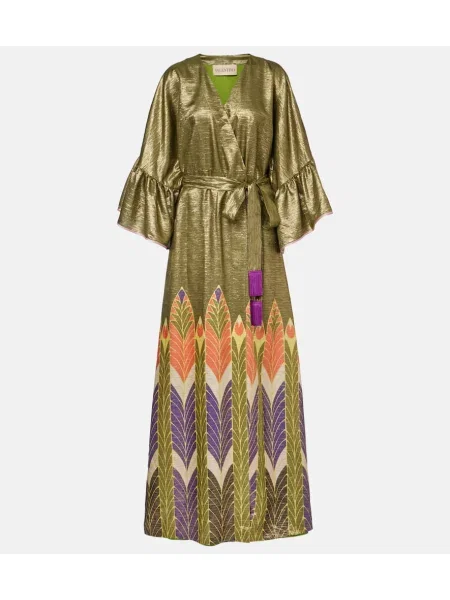 Rochie Valentino de mătase cu imagine