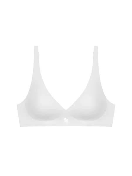 GOD SAVE QUEENS Nedrček Second Skin Push Up Bralette slonovina
