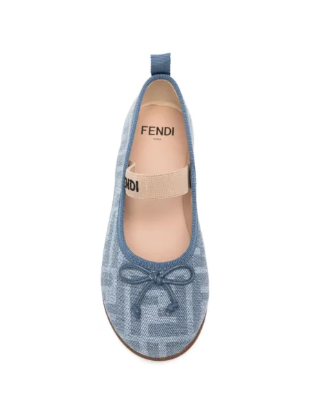 Dětské baleríny Fendi modré
