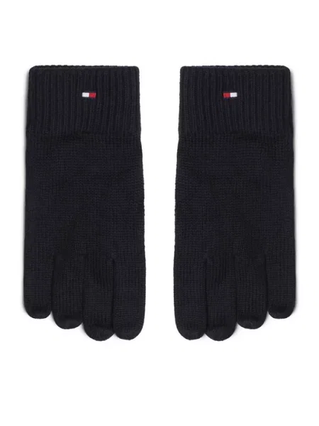 Rękawiczki Tommy Hilfiger czarne