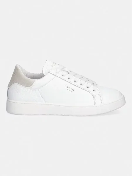 Twinset sneakers de damă din piele alb