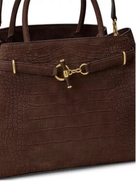 LAUREN RALPH LAUREN Rankinė Tamsiai ruda