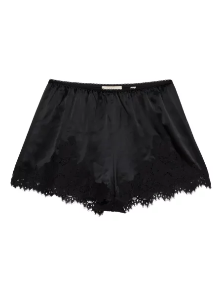 Szorty Dôen koronkowe czarne