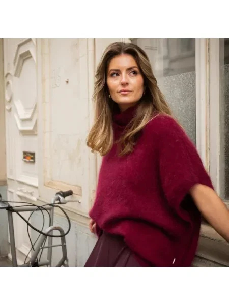 Sweter Cycleur De Luxe czerwony