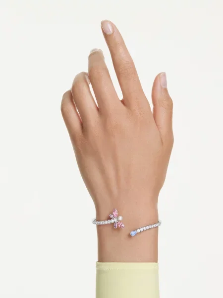 Swarovski náramok dámsky kovový Ariana Grande x Swarovski fialová