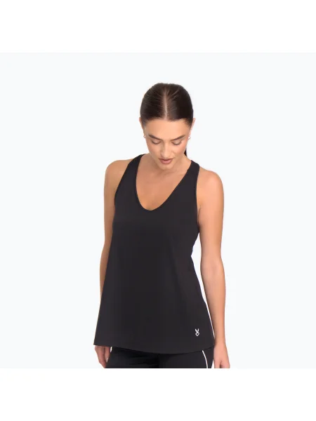 Майка спортивна футболка Cardio Bunny чорна