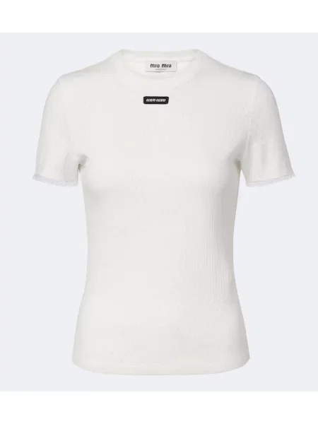 Tricou Miu Miu alb