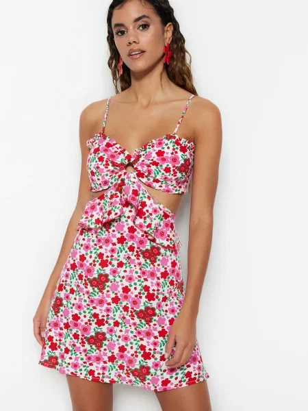 Rochie mini Trendyol gri