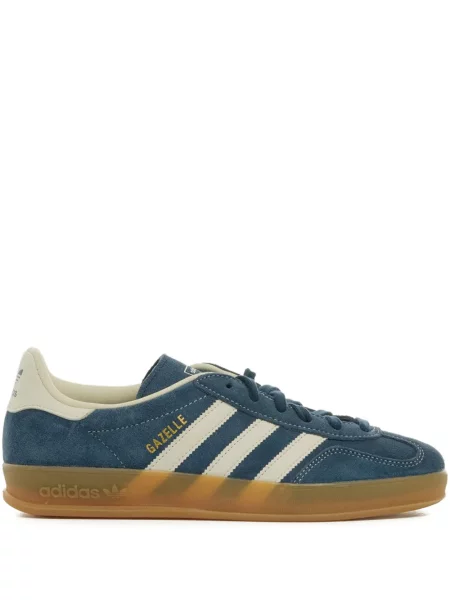 Șosete Adidas cu dungi cu imagine albastru