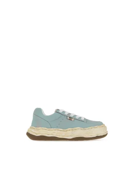 Sneakersy Mihara Yasuhiro skórzane niebieskie