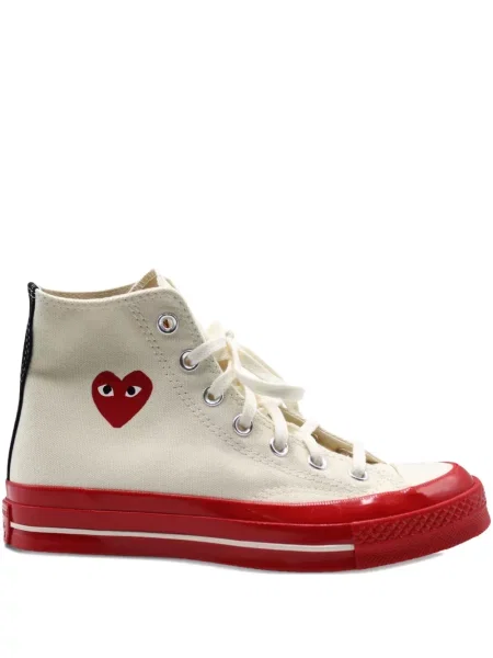 Sneakerși Comme Des Garcons Play alb