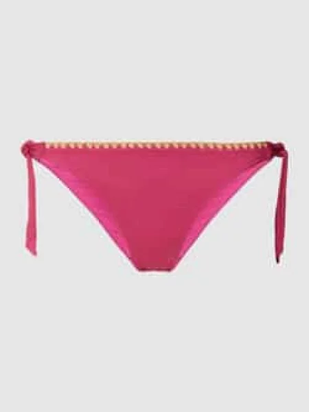 Figi bikini z wiązanymi detalami model ‘DIMKA SANTAFE’ Banana Moon różowy
