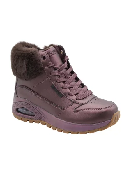 Botki Skechers brązowe