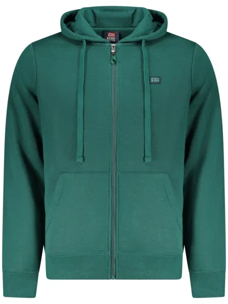 Суичър с качулка Norway 1963 с качулка зелено