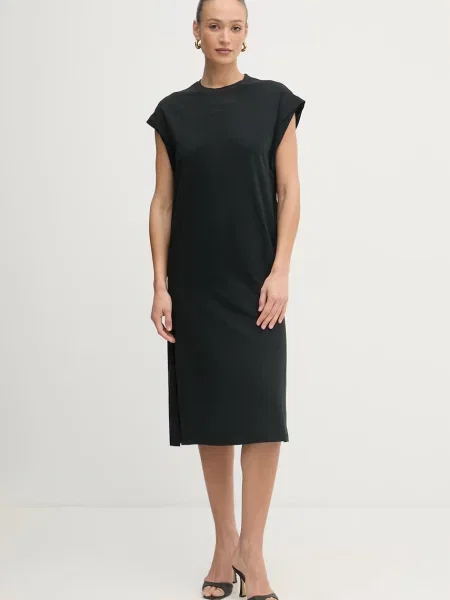 BOSS Orange rochie de vară cu negru