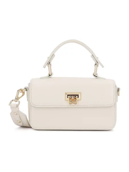 Torebka skórzana Kazar skórzana biała