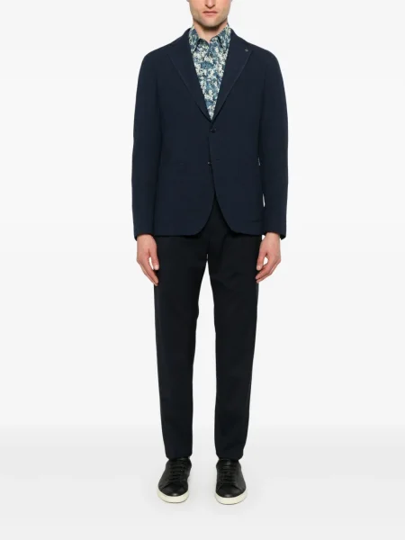 Cămașă Paul Smith cu model floral cu imagine albastru