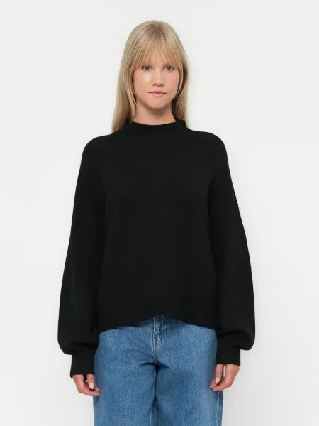 PIECES Pulover PCMALOU' negru