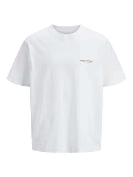 JACK & JONES Tricou JORISLINGTON galben curry / portocaliu mandarină alb