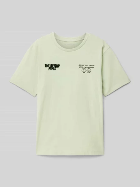 T-shirt o kroju regular fit z bawełny Tom Tailor