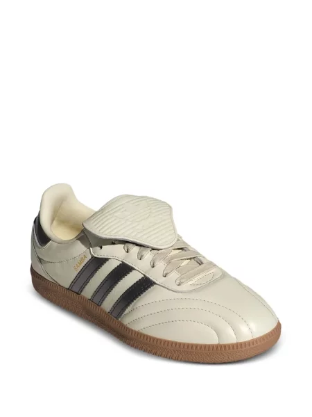 Sneakerși Adidas Samba din piele roșu