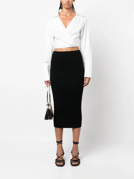 Sukienka bez rękawów Michael Michael Kors wełniana jednorzędowa garniturowa czarna