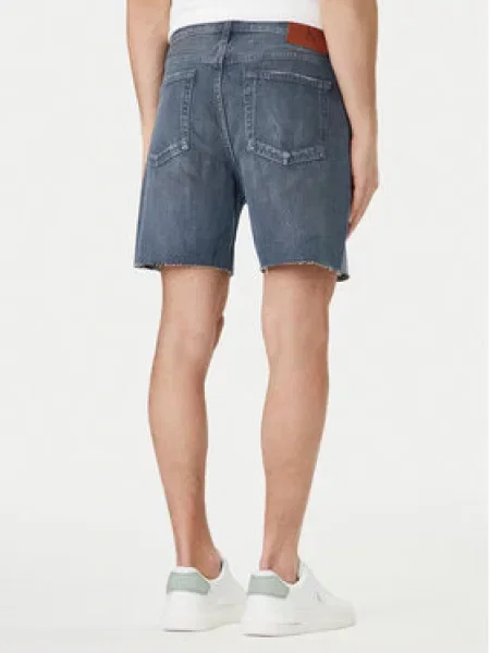 Calvin Klein Jeans kratke hlače za muškarce od trapera siva