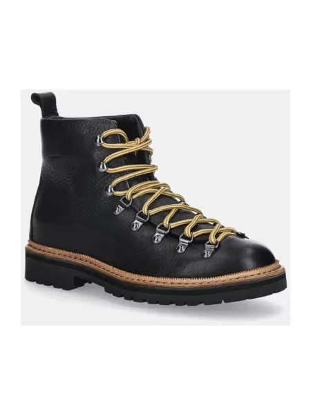 Botki Fracap skórzane czarne