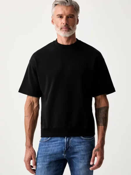 Karl Lagerfeld tricou pentru bărbați cu negru
