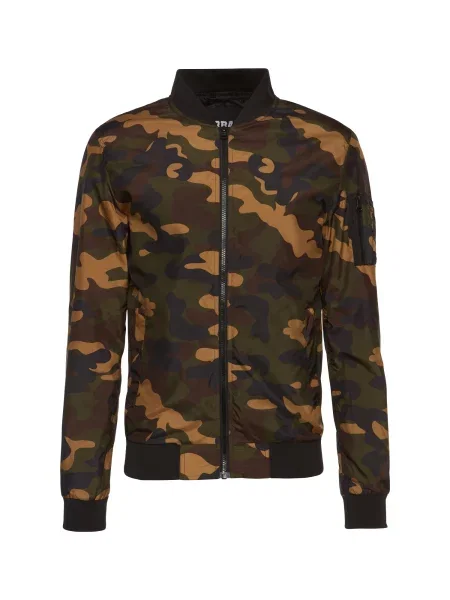 Urban Classics Geacă de primăvară-toamnă / kaki maro