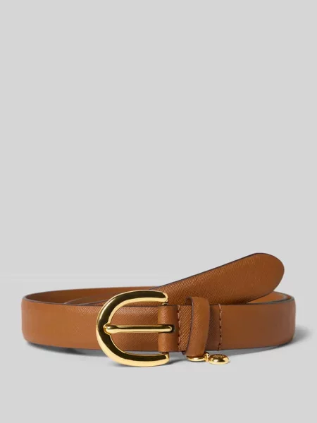 Pasek LAUREN RALPH LAUREN brązowy