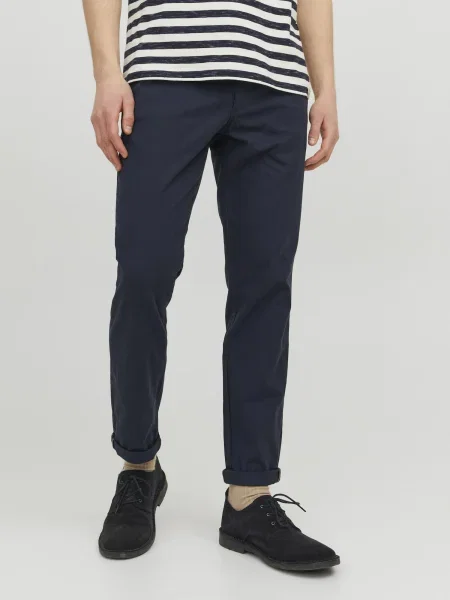 JACK & JONES Pantaloni eleganți JPSTMarco JJFury' albastru