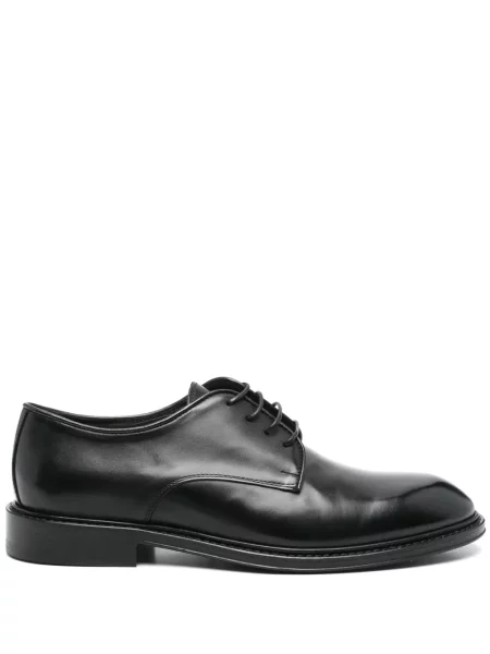Pantofi derby Corneliani din piele negru