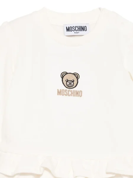 Sukienka dziecięca Moschino biała