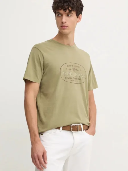 Pepe Jeans tričko ANDER zelené