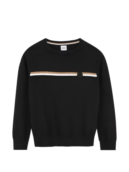 Sweter dziecięcy Bosswear czarny
