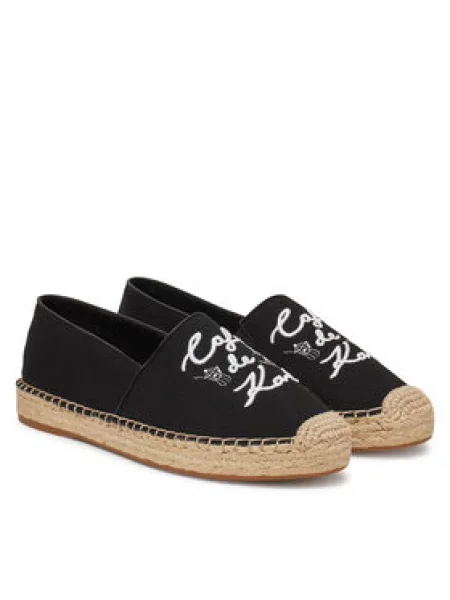 KARL LAGERFELD Espadrilky černá