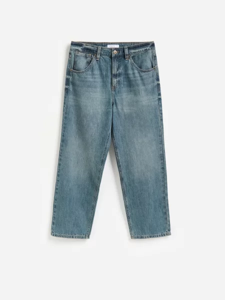 Reserved Вільні джинси з ефектом прання indigo jeans 