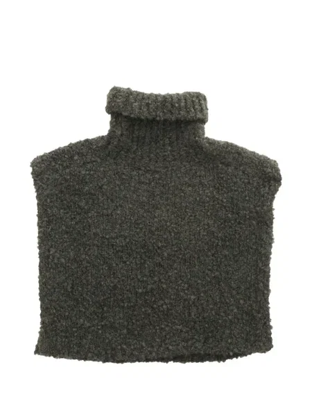 Sweter z golfem dziecięcy Bellerose zielony