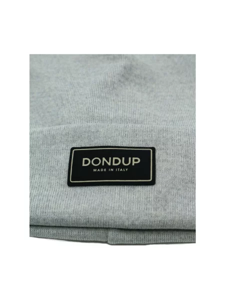 Czapka Dondup wełniana szara