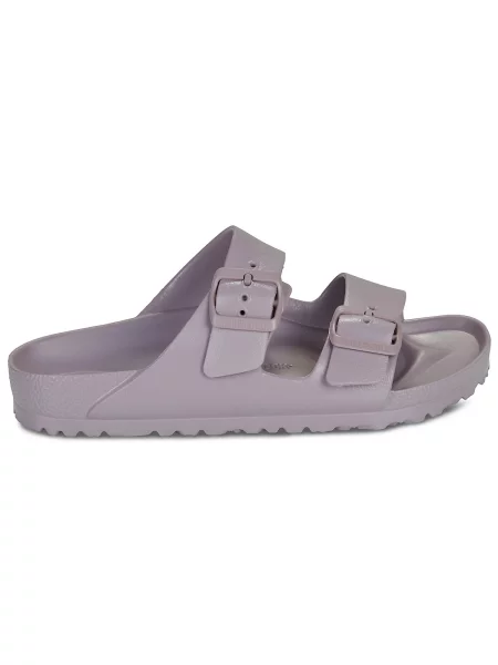 Pantofle Birkenstock fialové