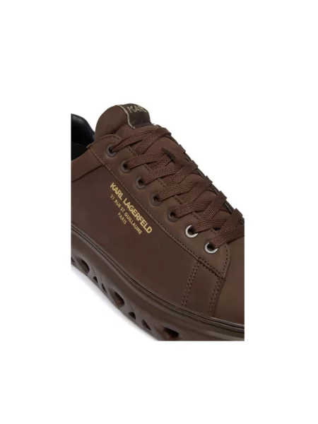 KARL LAGERFELD Sneakersy Kapri Kite ciemny brązowy