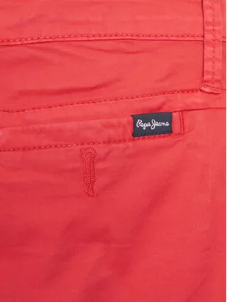Pepe Jeans Kratke hlače Blueburn Short crvena