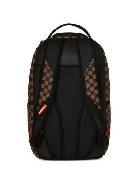 Plecak Sprayground w kratę brązowy
