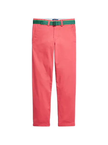 Сhinosy dziecięce Polo Ralph Lauren czerwone