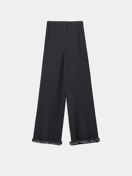 Штани повсякденні irAro бавовна/акрил чорний