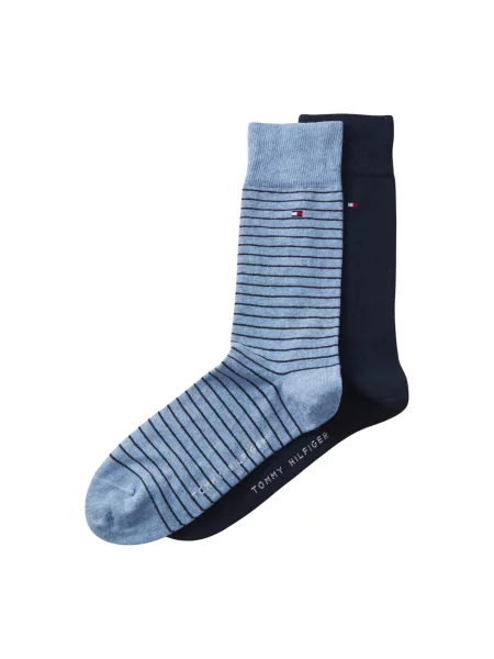 Tommy Hilfiger ponožky pánske s bavlnou modrá