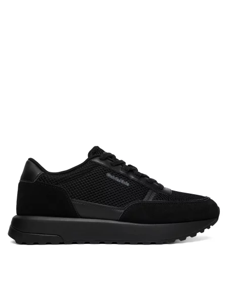 Sneakers Calvin Klein City Runner Laceup Ny-Rec Su negru