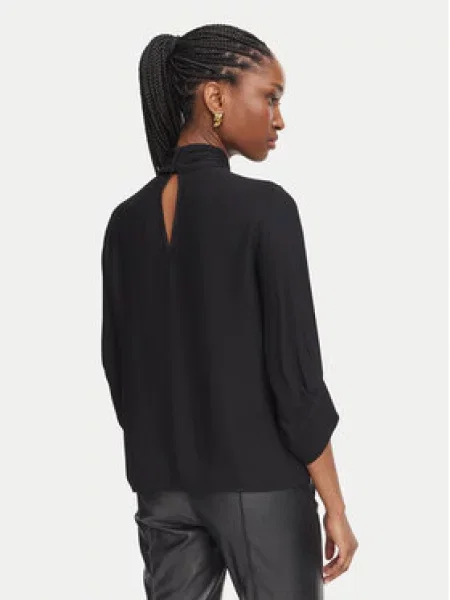 Elisabetta Franchi Bluza črna